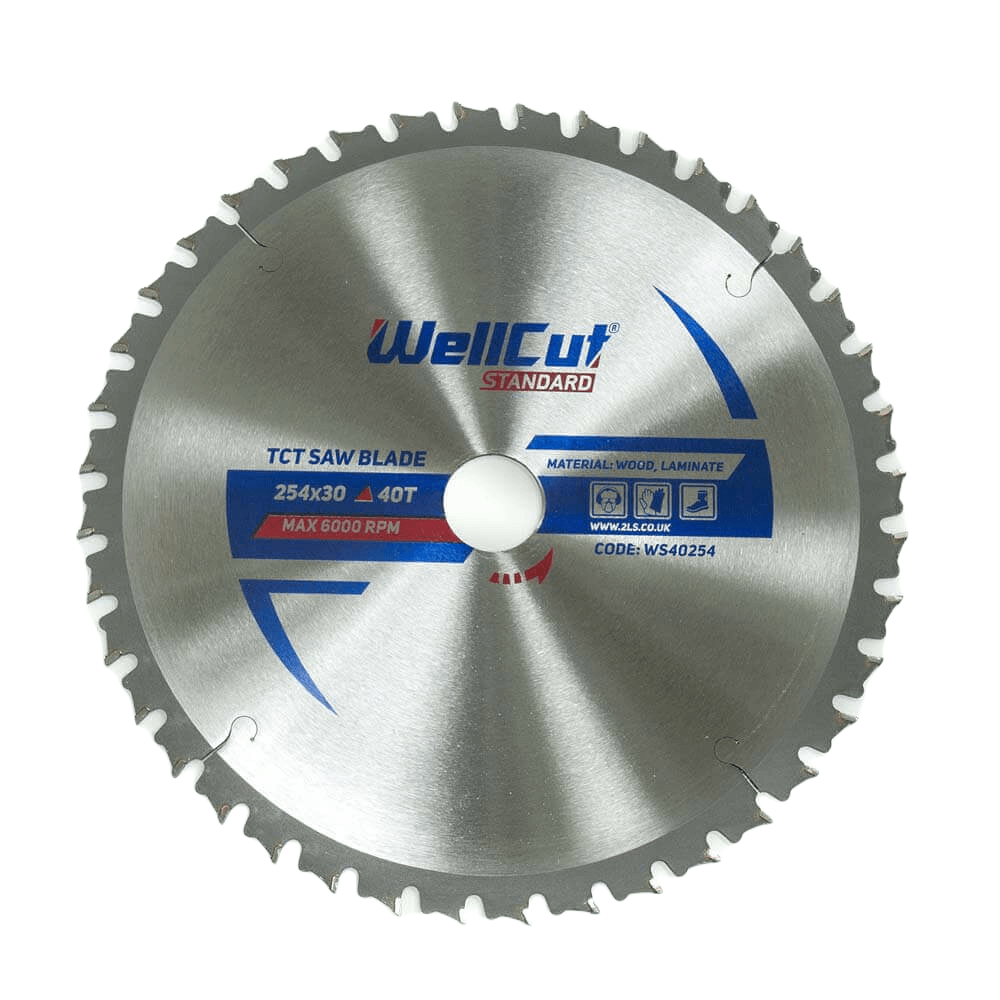 Пиляльний диск WellCut 254x30 мм, 40Т ламінат